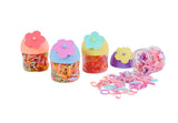 Colorful Hair Ties with Flower-Designed Storage Containers 5