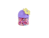 Colorful Hair Ties with Flower-Designed Storage Containers 1