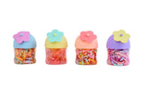 Colorful Hair Ties with Flower-Designed Storage Containers 7