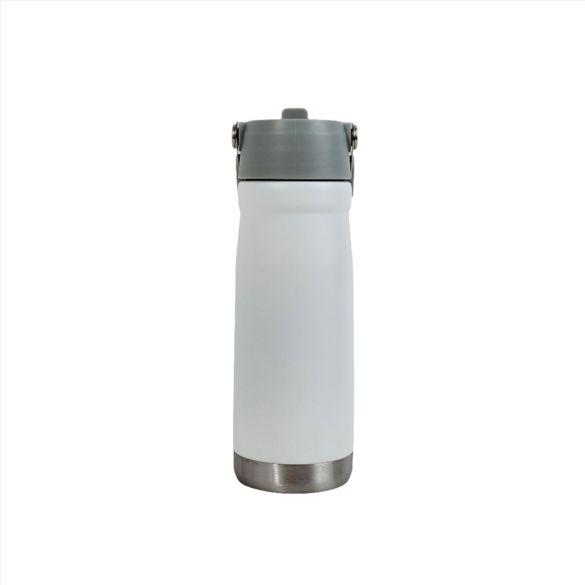 Flip Straw Water Bottle 650ml – Stainless Steel - MIDI