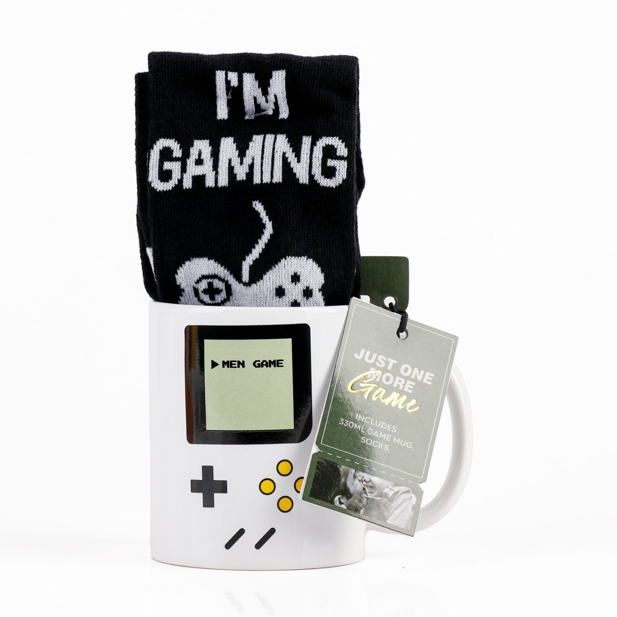 Gaming Mug & Socks Set – 330ml Game Design. - MIDI