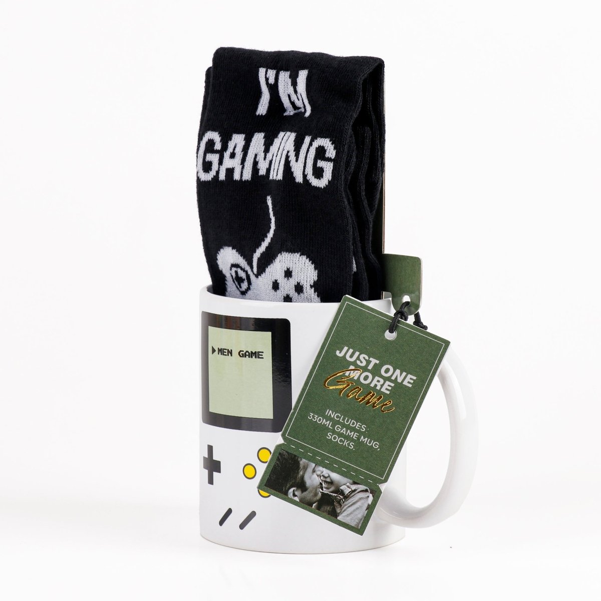 Gaming Mug & Socks Set – 330ml Game Design. - MIDI
