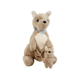 Kangaroo Plush Toy with Joey - Adorable Gift - MIDI