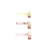 Keychain with Cute Doll and Silicone Strap 1