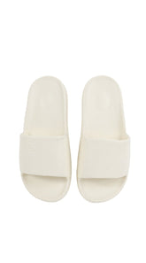 Kids' White Soft Slides - MIDI