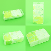 Lime Portable Makeup Remover Wipes – 8x8pcs Pack - MIDI