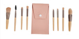 Makeup Brush Set 8pcs – Soft Bristles with Case - MIDI