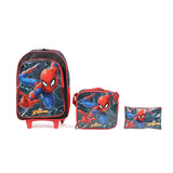 Marvel Spiderman 5 - in - 1 Trolley Bag Set 16” – School Pack - MIDI