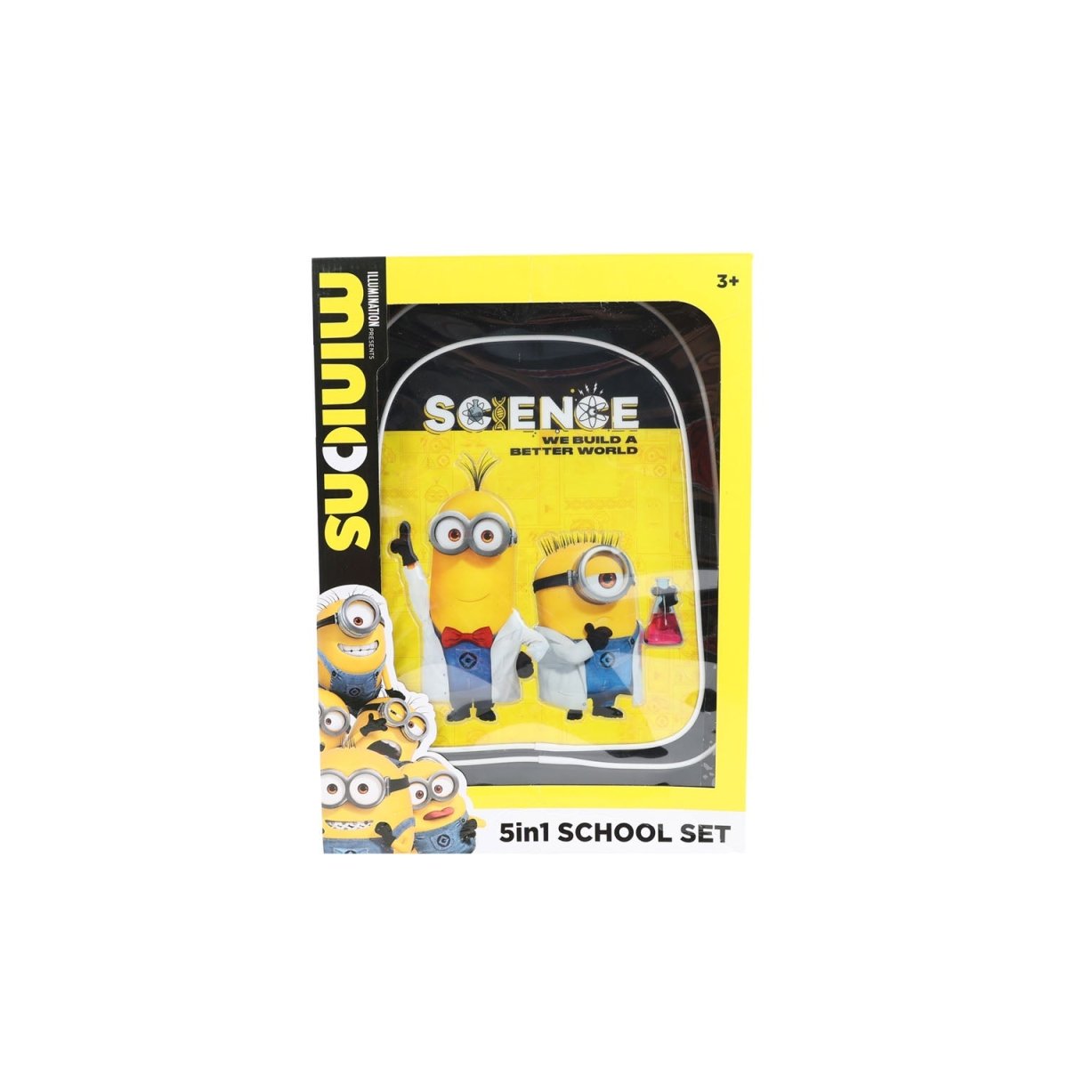 Minions 5 - in - 1 Trolley Bag Set 16” – School Pack - MIDI