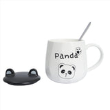 Panda Ceramic Mug with Spoon - MIDI