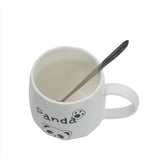 Panda Ceramic Mug with Spoon - MIDI