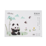 A4 Drawing Book with Cute Panda Designs 4