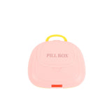 Portable 7 - Compartment Pill Box with Carry Handle - MIDI