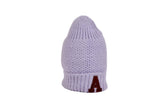 Purple Winter Beanie with A - MIDI