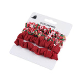 Set of Multi-Color Scrunchie Hair Ties (5)
