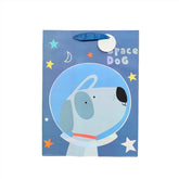 Space Dog Gift Bag - Cute Design - MIDI