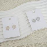 Sparkly Crystal Stud Earrings - MIDI