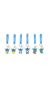 Stitch Keychains - 6 Cute Designs - MIDI