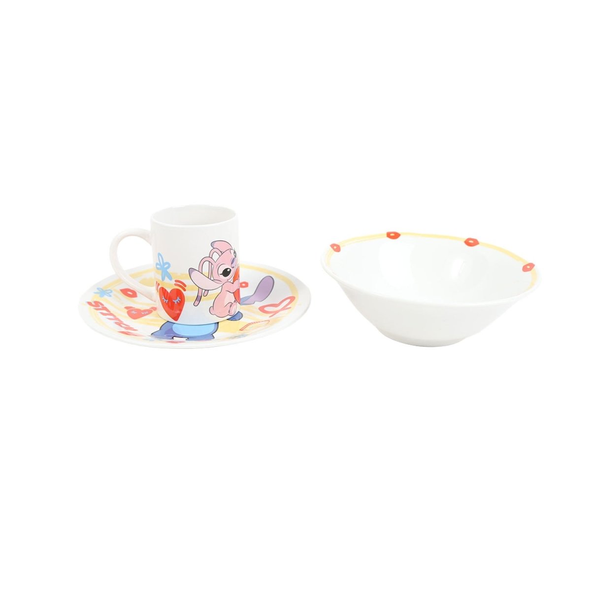 STOR Disney Stitch 3 - Piece Dinnerware Set - MIDI