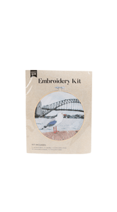 Sydney Harbour Seagull Embroidery Kit - MIDI