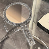 Transparent Handheld Mirror – Ripple Design - MIDI