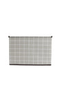 Grey  fabric storage box large