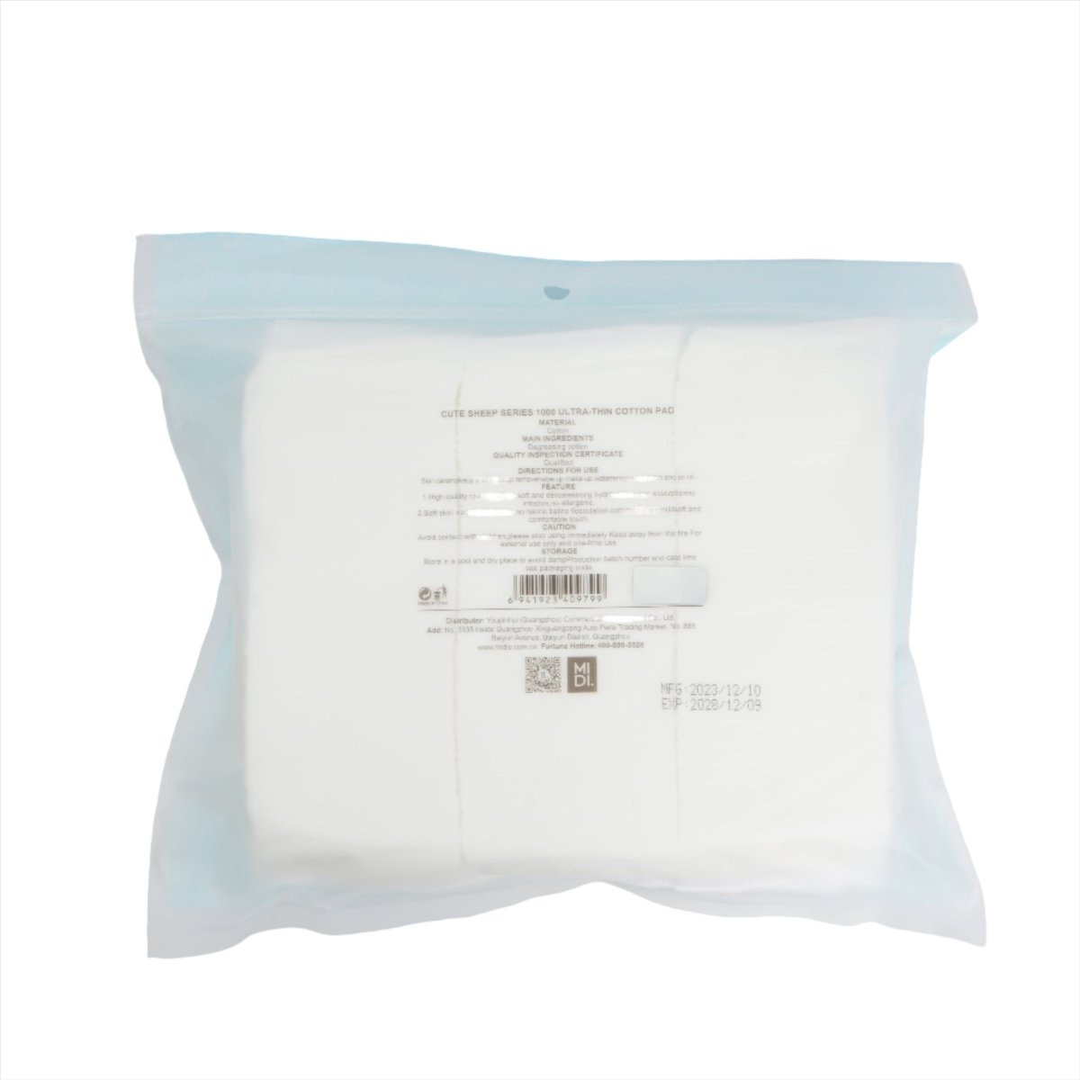1000 Ultra - Thin Cotton Pads - MIDI