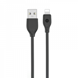 كابل شحن (WI-C001 ويوو) USB إلى لايتنينج 2.4A بطول 1 متر - أسود.
