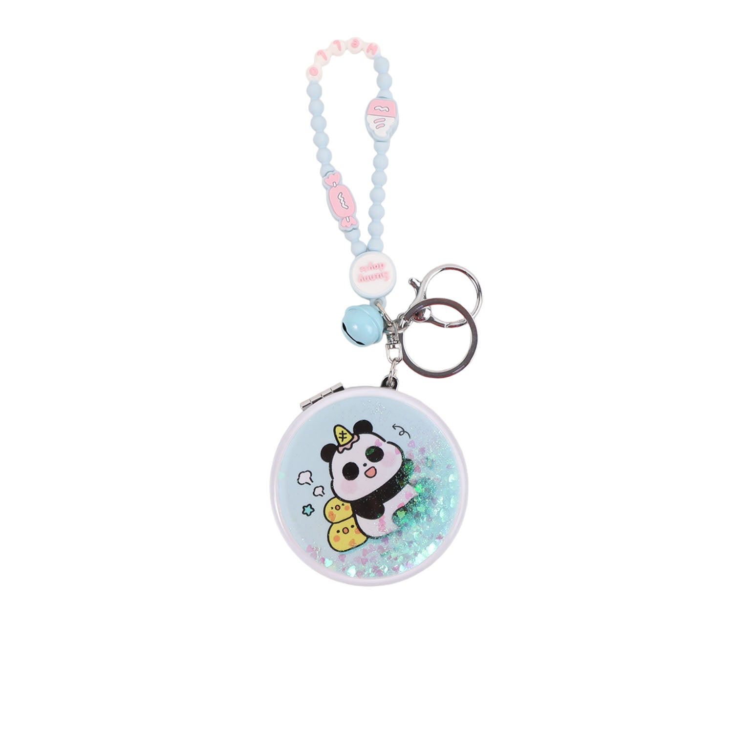 MK HANG LARGE ROUND MIRROR WITHOUT EDGE / DUDU ADORABLE DOG SERIES