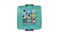 1300ml Astronaut square with cutlery lunch box /mixed - MIDI