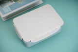 1300ml Biscuit Shape Lunch Box with Tableware - MIDI