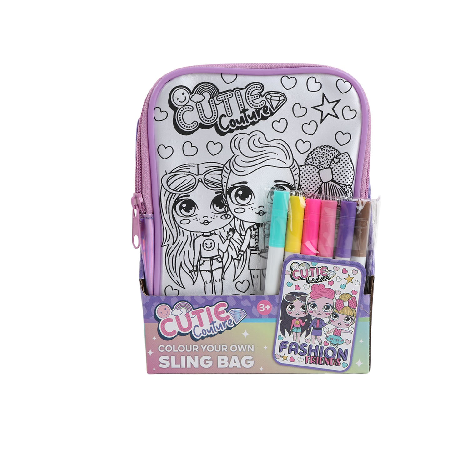 DIY Colouring Backpack with Six Markers