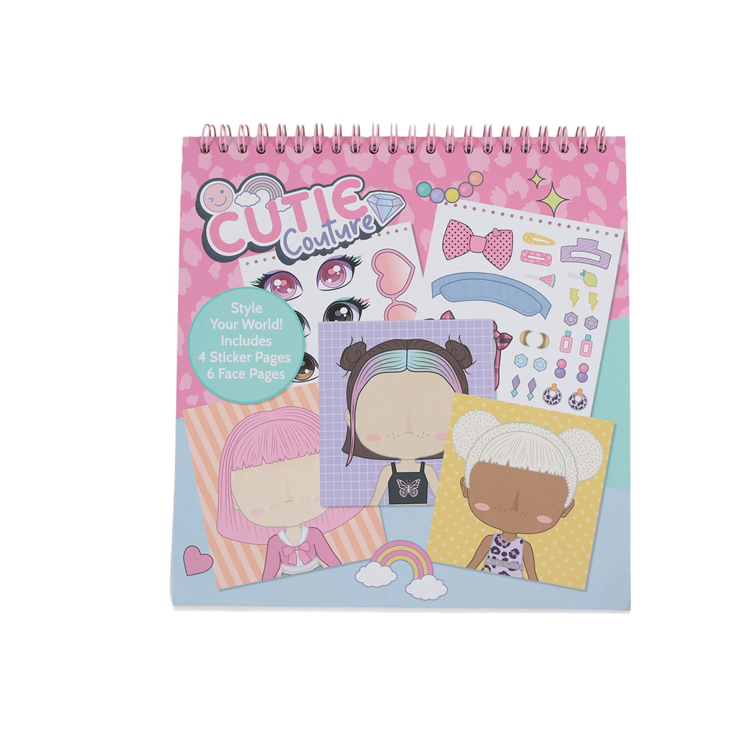 Create-a-Face Activity Book