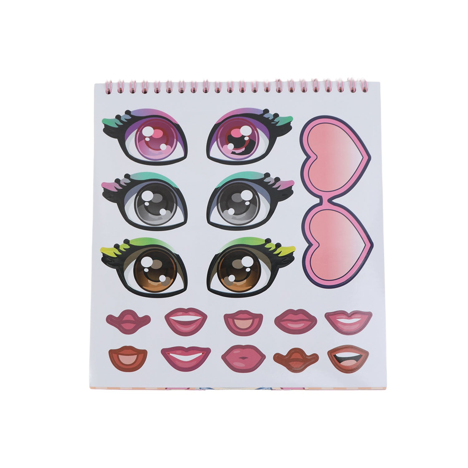 Create-a-Face Activity Book