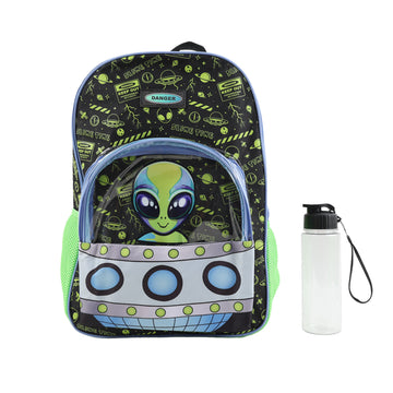 Glow-In-The-Dark Backpack & Water Bottle Set : 1se