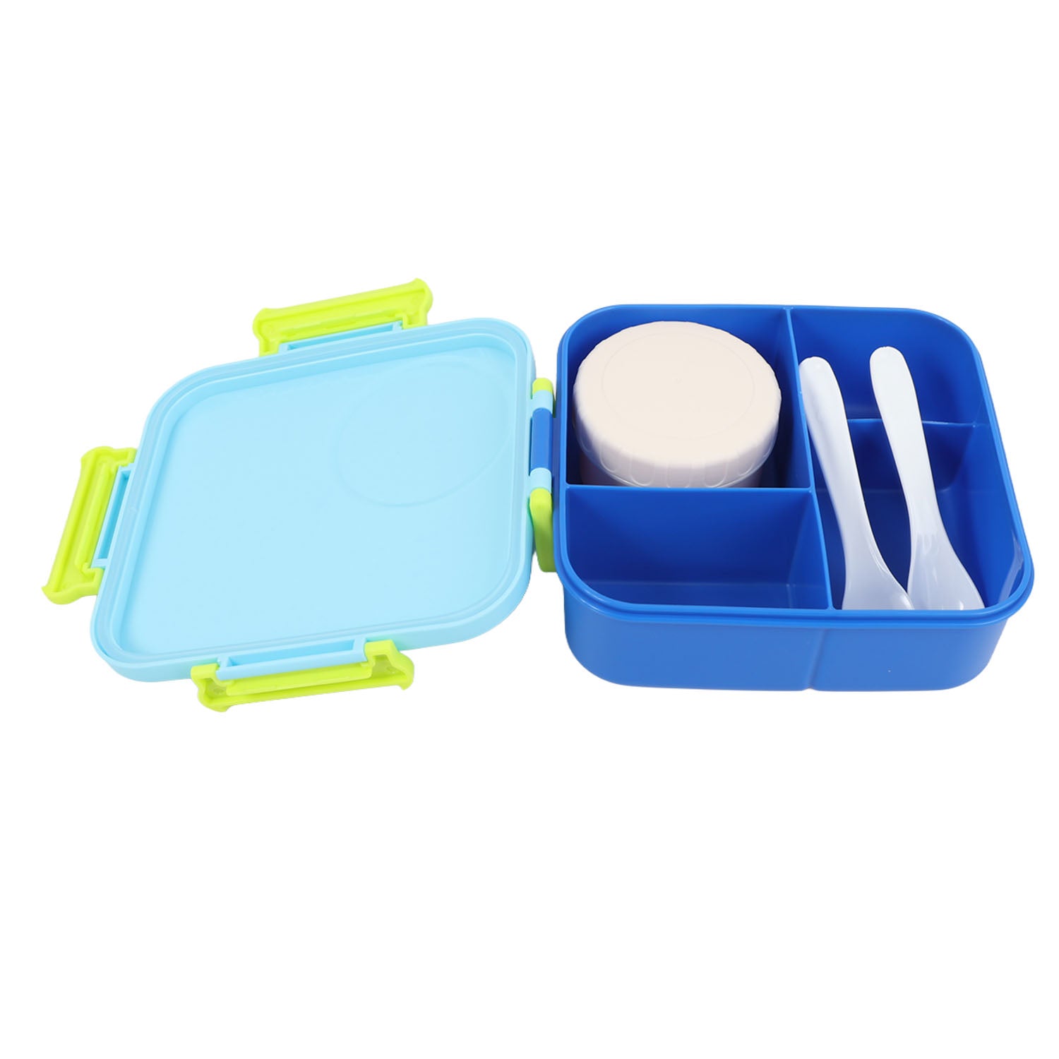 1250ml Happy Eating Handle Building Block LunchBox