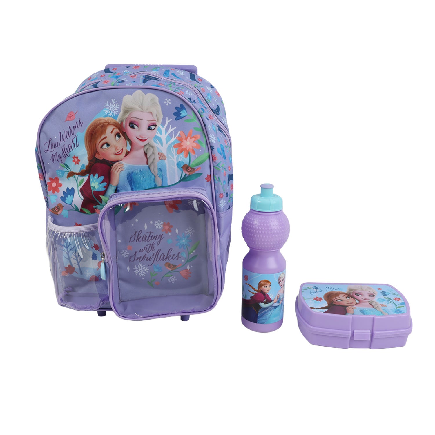 Frozen 3-in-1 Trolley School Bag 14-inch