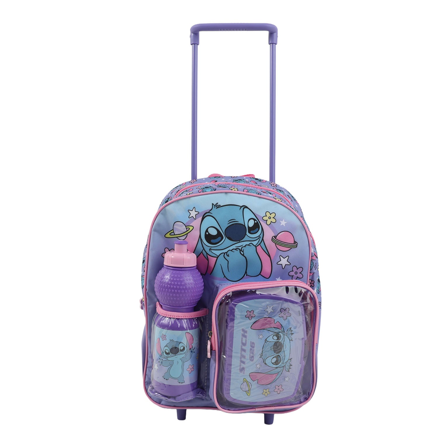 Stitch 3-in-1 Trolley School Bag 14-inch
