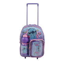 Stitch 3-in-1 Trolley School Bag 14-inch