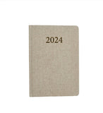 2024 Linen Daily Planner - MIDI