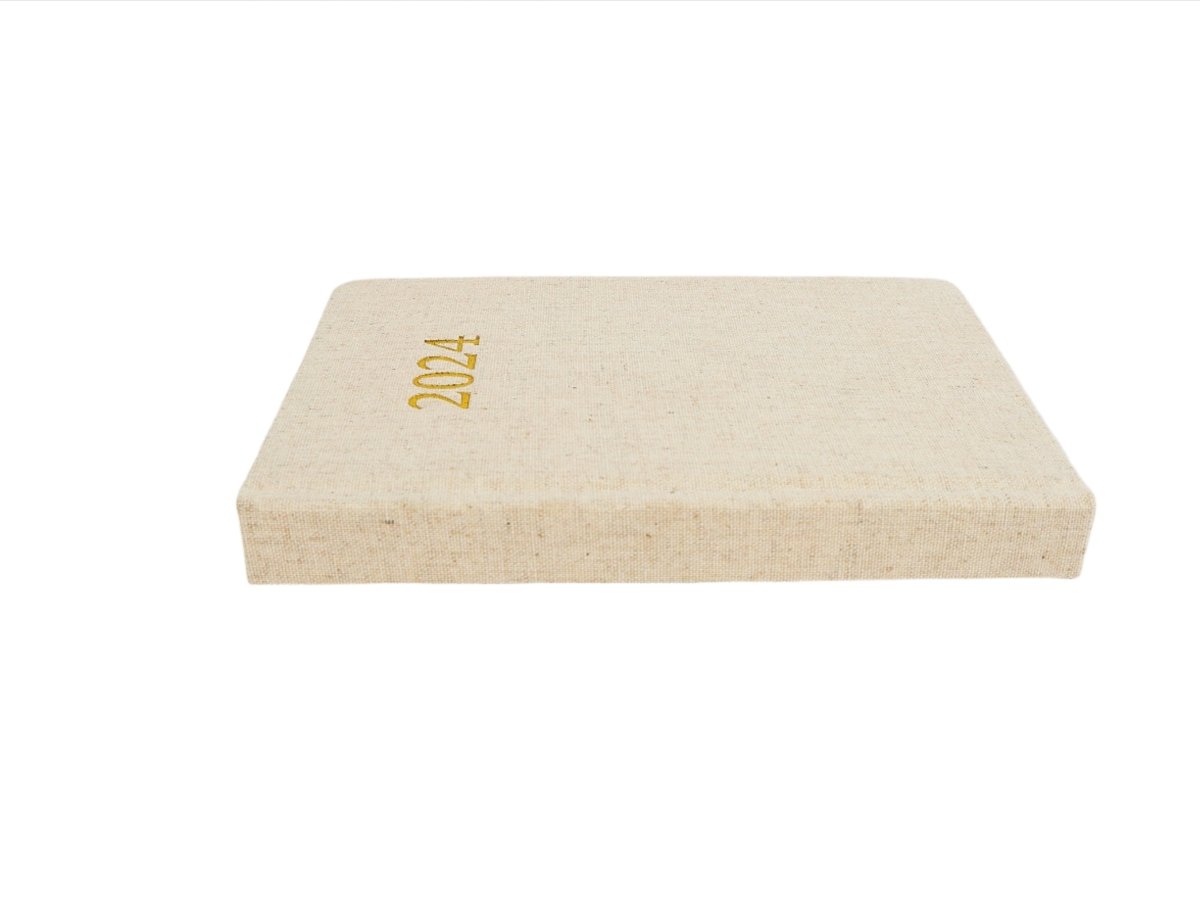 2024 Linen Daily Planner - MIDI