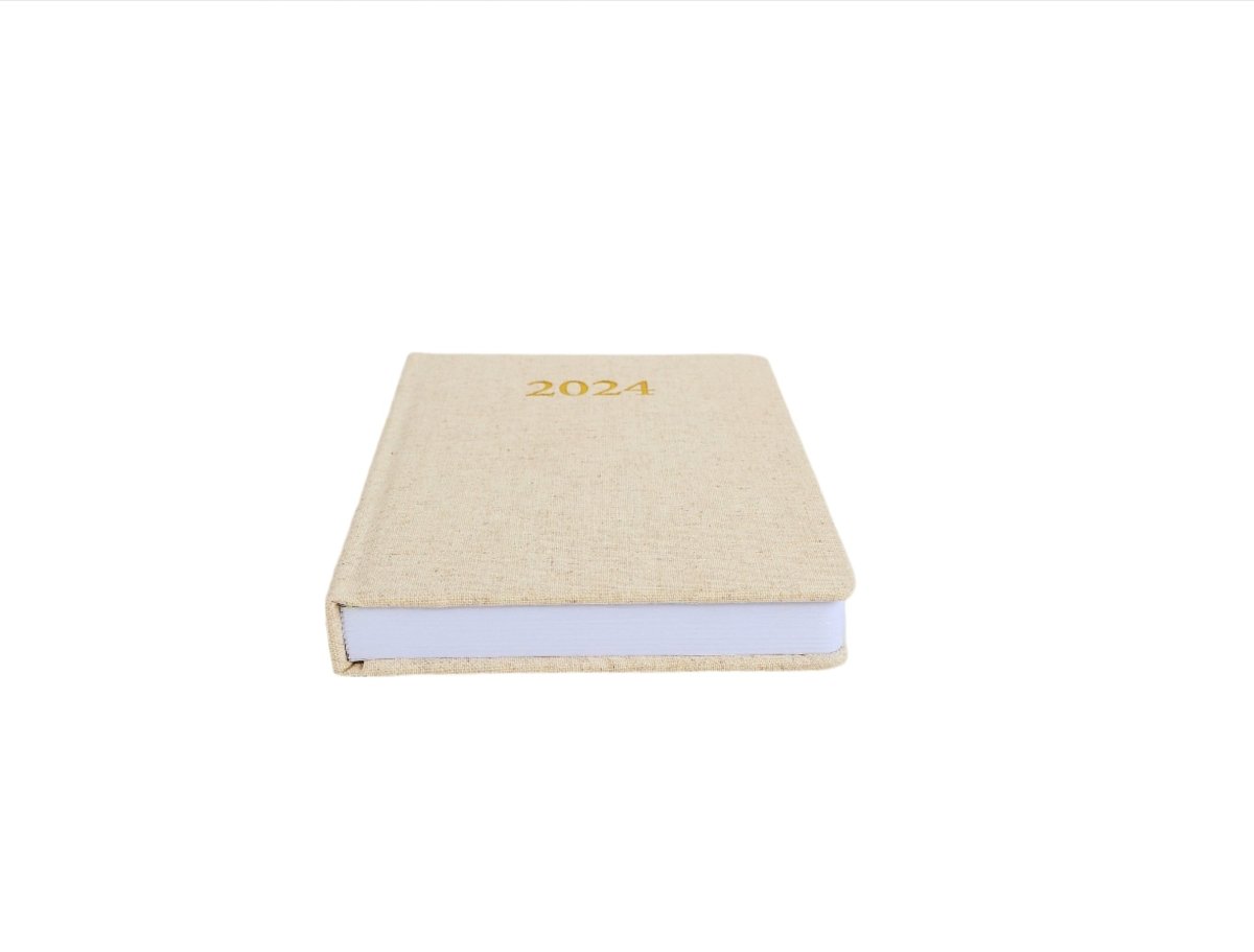 2024 Linen Daily Planner - MIDI