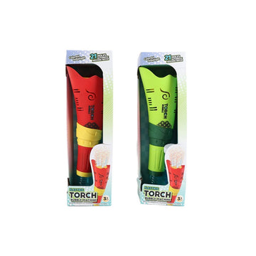 21 hole Torch bubble machine with light - MIDI