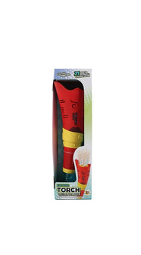 21 hole Torch bubble machine with light - MIDI