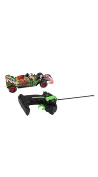 1:18 four-way remote control graffiti equation car