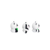 3 Cute Little Panda Figurines - MIDI