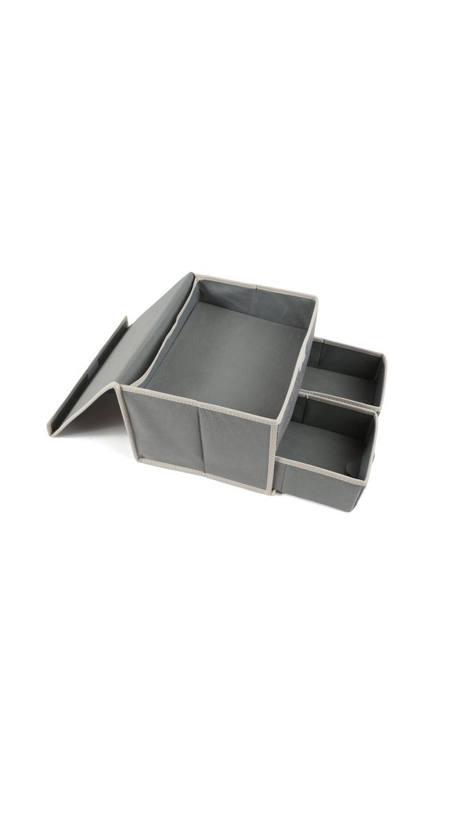 3 - Drawer Fabric Storage Box - MIDI