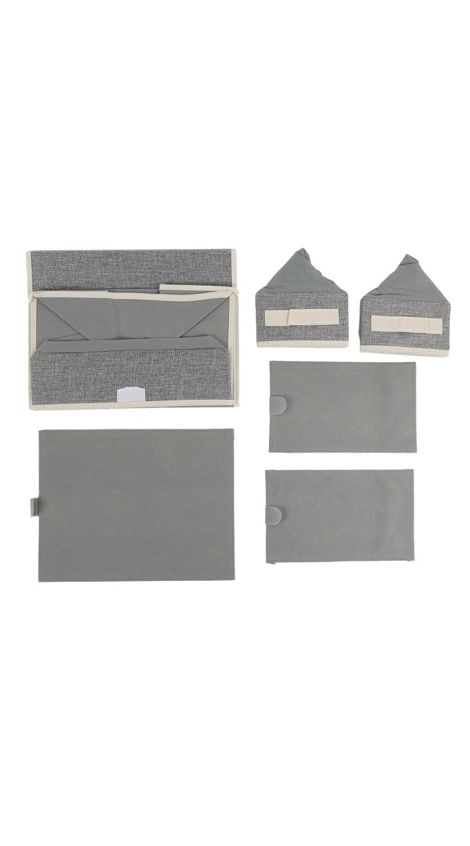 3 - Drawer Fabric Storage Box - MIDI