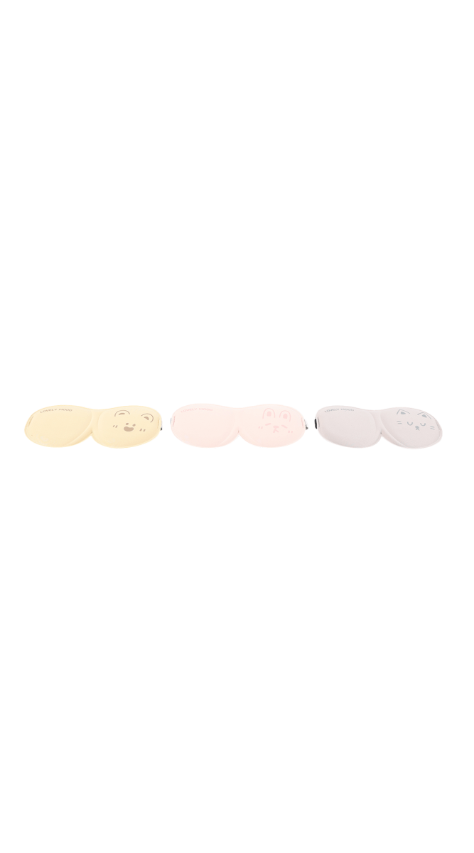 3D Eye Cover for Sleep - Assorted 3 Pack 3