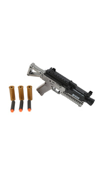 2 2 لون مختلط بيسون، M416 مسدس طلقات لينة قابل للطي مع خاصية القذف
